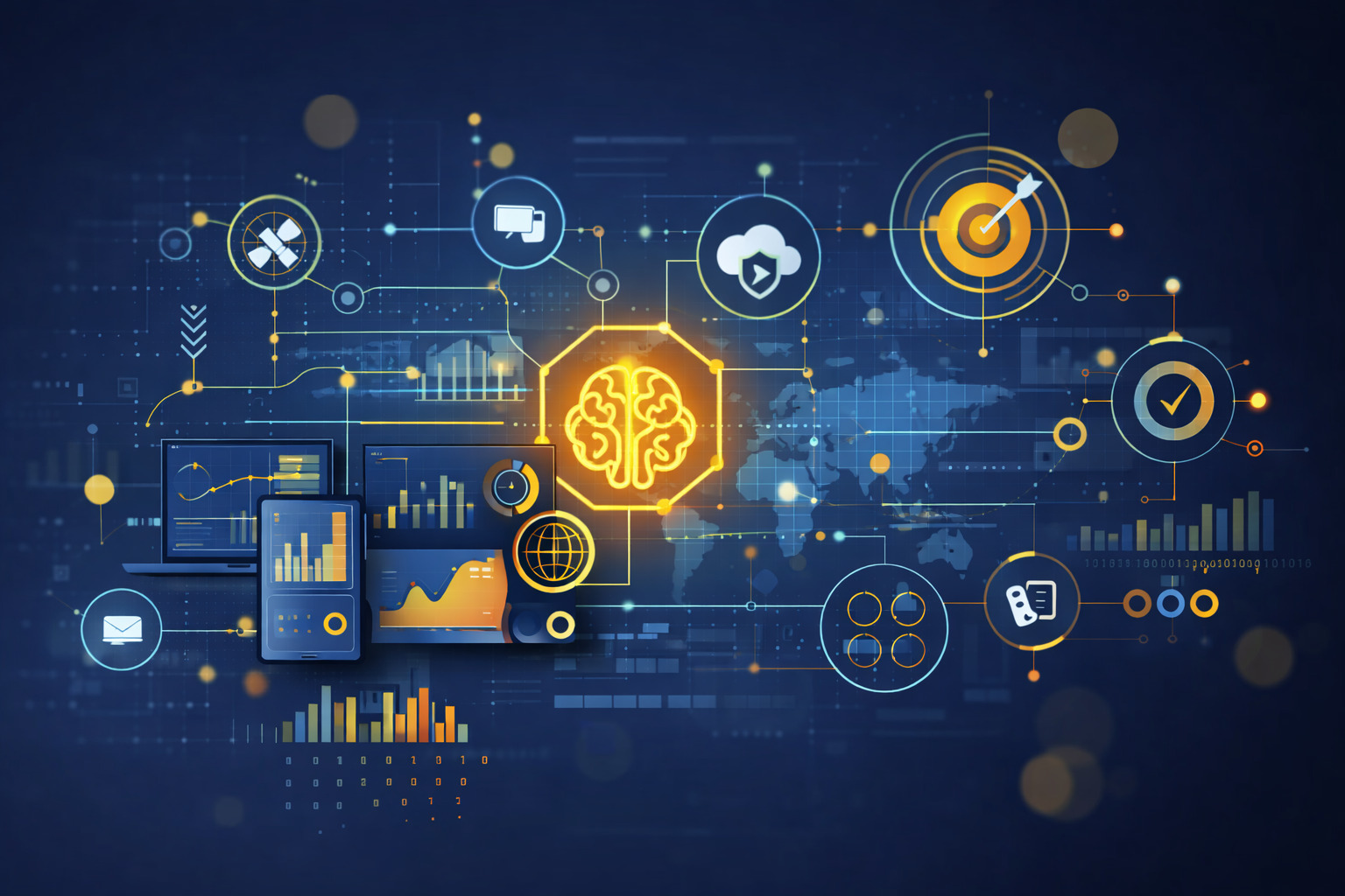 decision support system illustration business